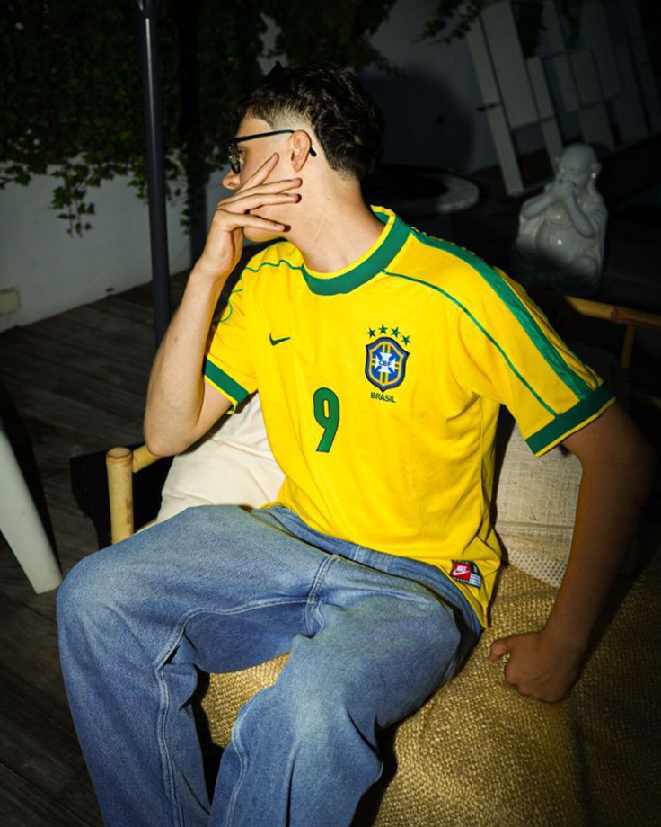 חולצה רטרו ברזיל 1998